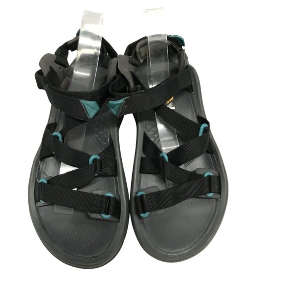 Teva Women's Terra Fi5 Sport Sandal Womens 7/38 Black Waterproof Sport Sandal - Picture 2 of 8